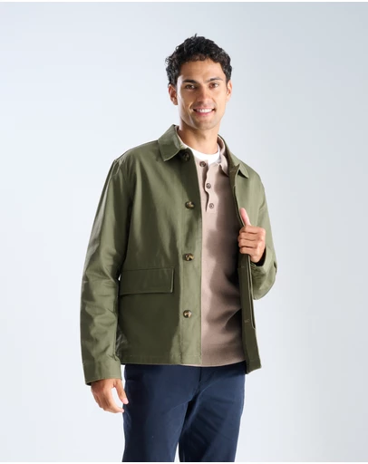 3 Wise Men - 3 Wise Men Morrison Jacket Olive