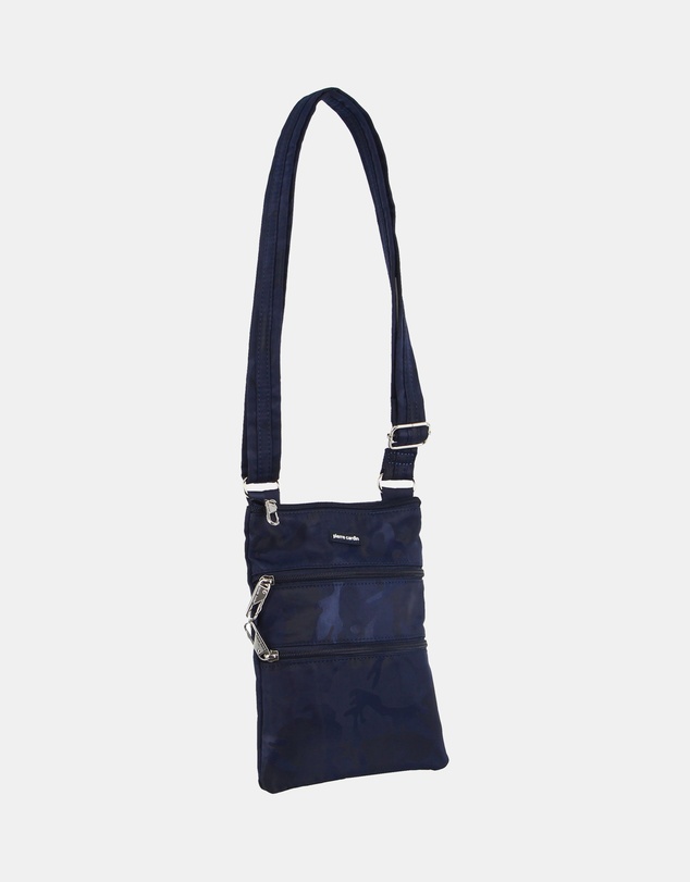 Pierre Cardin - Pierre Cardin Nylon Anti-Theft Cross Body Bag