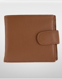 DENTS - Beauley RFID Pebble Grain Leather Bifold Press Stud Wallet