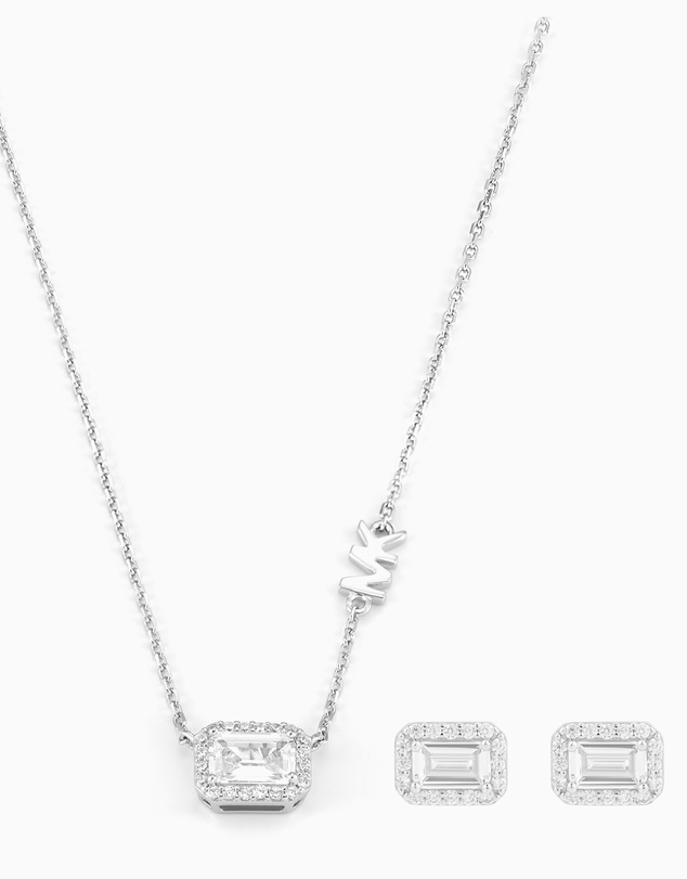 Michael Kors - Premium Silver Tone Jewellery Set