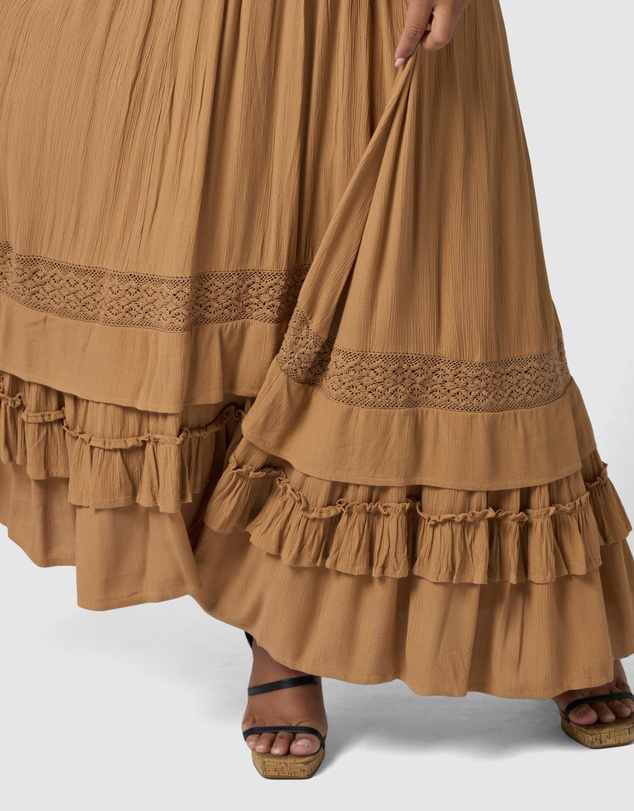 The Poetic Gypsy - Frontier Maxi Skirt