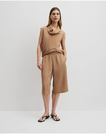 Country Road - Cupro Bermuda Short
