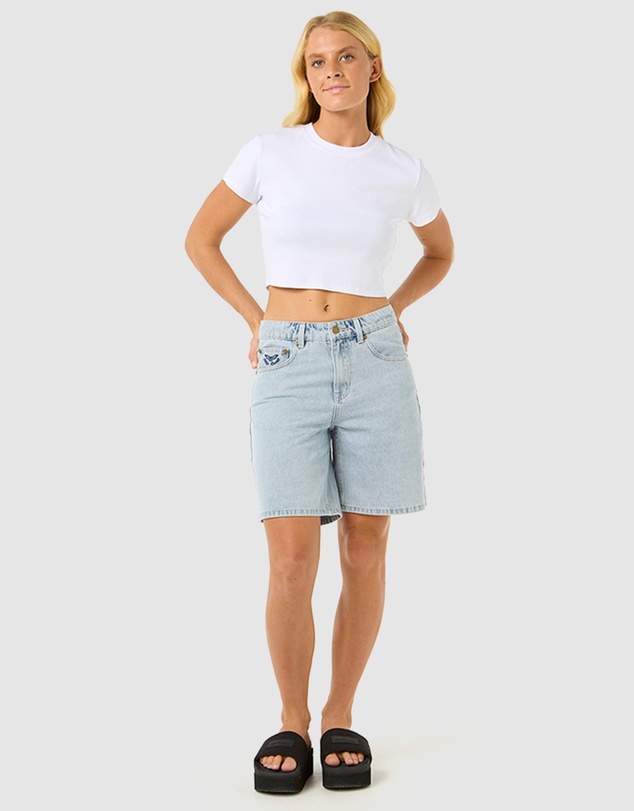 Rip Curl - Aggie Relaxed Denim Shorts