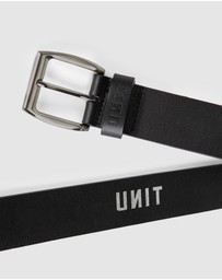 UNIT - UNIT Mens Fortitude Leather Belt