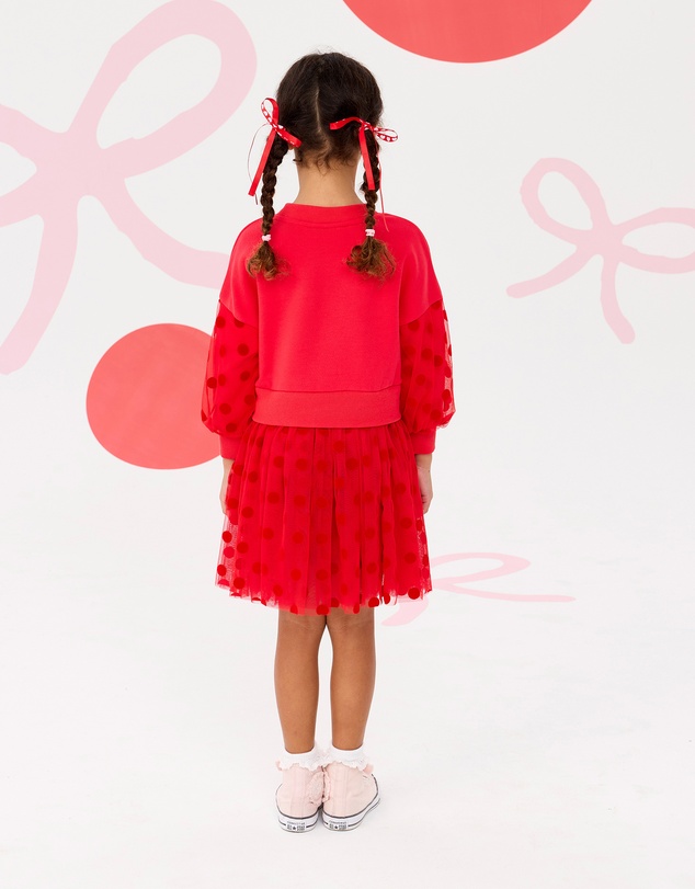 Rock Your Kid - Minnie Mouse Jumper Dress - Kids-Teens