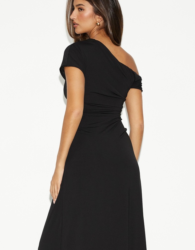 Dazie - Mojito Draped Maxi Dress