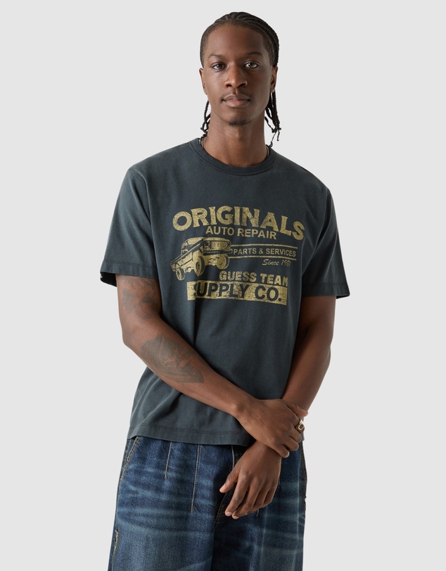 GUESS Originals - GUESS Originals Auto Repair Muscle T-Shirt