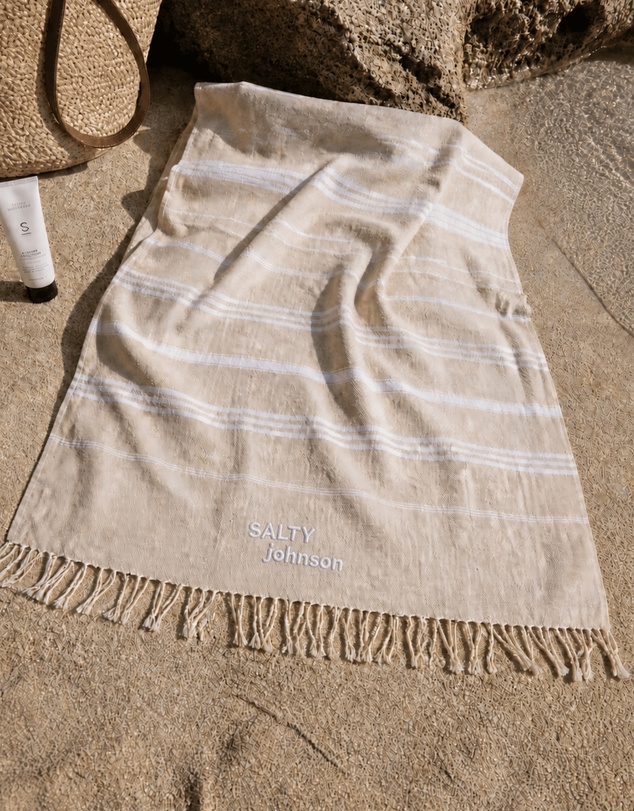 Salty Johnson - SJ Turkish Beach Towel