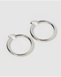 Izoa - Teddy Hoop Earrings