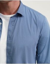 Oxford - Kenton Printed Cotton Shirt