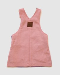 WITH LOVE FOR KIDS - Hazel Denim Pinafore Dress - Babies - Kids
