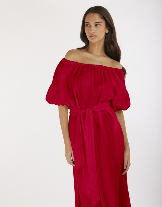 Amelius - Wren Linen Maxi Dress