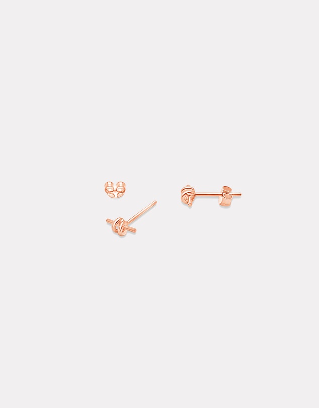 Ichu - Knotted Bar Earrings