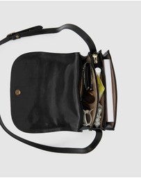 Republic of Florence - Mia Black Crossbody Bag
