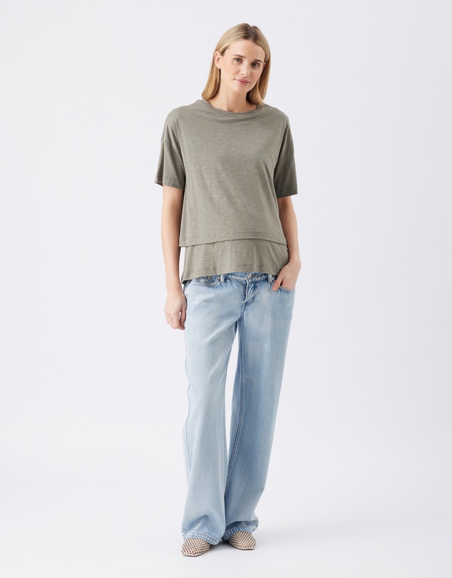 Ripe Maternity - Claud Nursing Tee