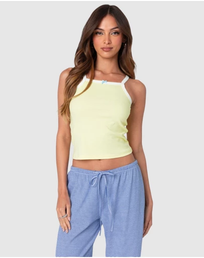 EDIKTED - Ramira Contrast Tank Top