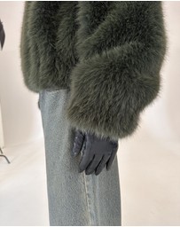 ENA PELLY - Daphne Faux Fur Bomber