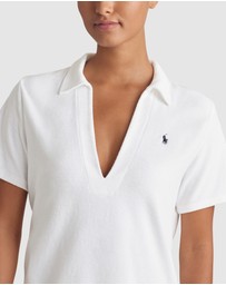 Polo Ralph Lauren - Terry Organic Cotton Mini Beach Dress Cover Up
