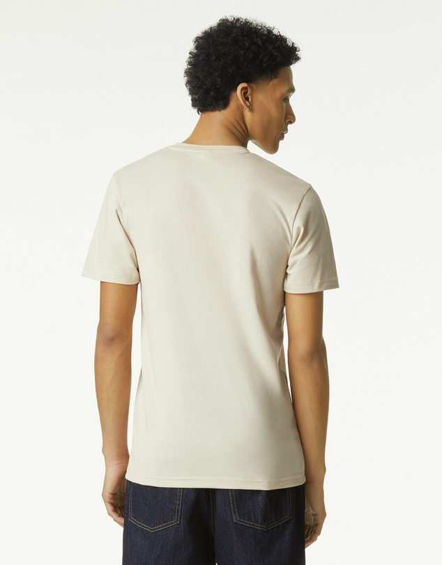 American Apparel - Unisex Henley Short Sleeve CVC T-Shirt