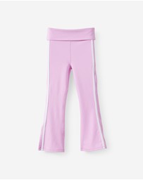 Cotton On Kids - Soft Stretch Fold Over Flare Legging