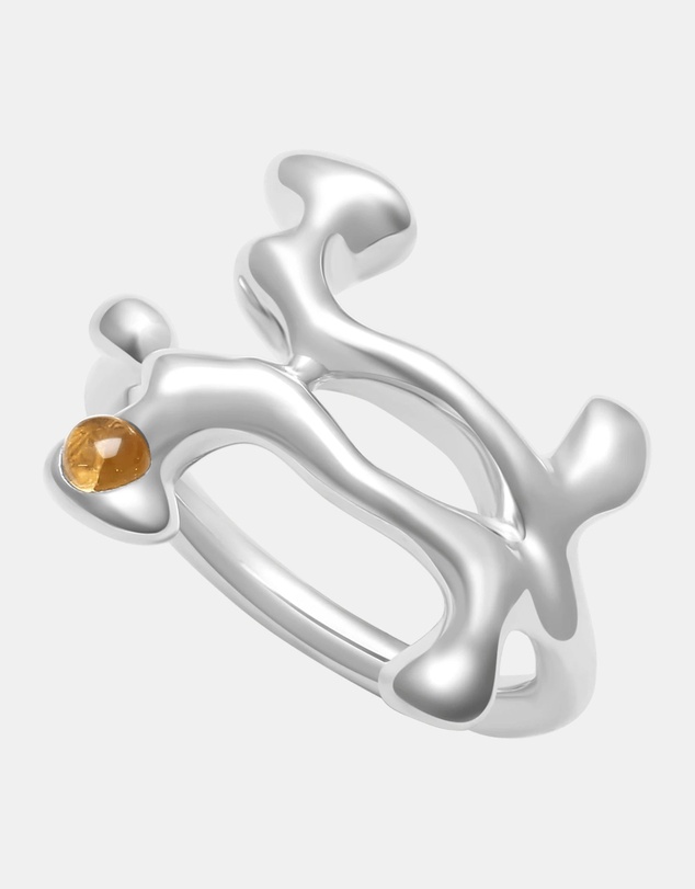 Graedance - Gemini Citrine Ring