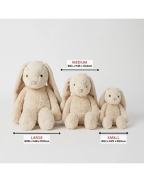 Jiggle and Giggle - Beige Bunny Small