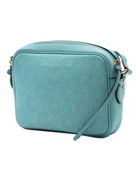 Pre-Loved by Azura Reborn - Pre-Loved GG Star Embossed Leather Crossbody