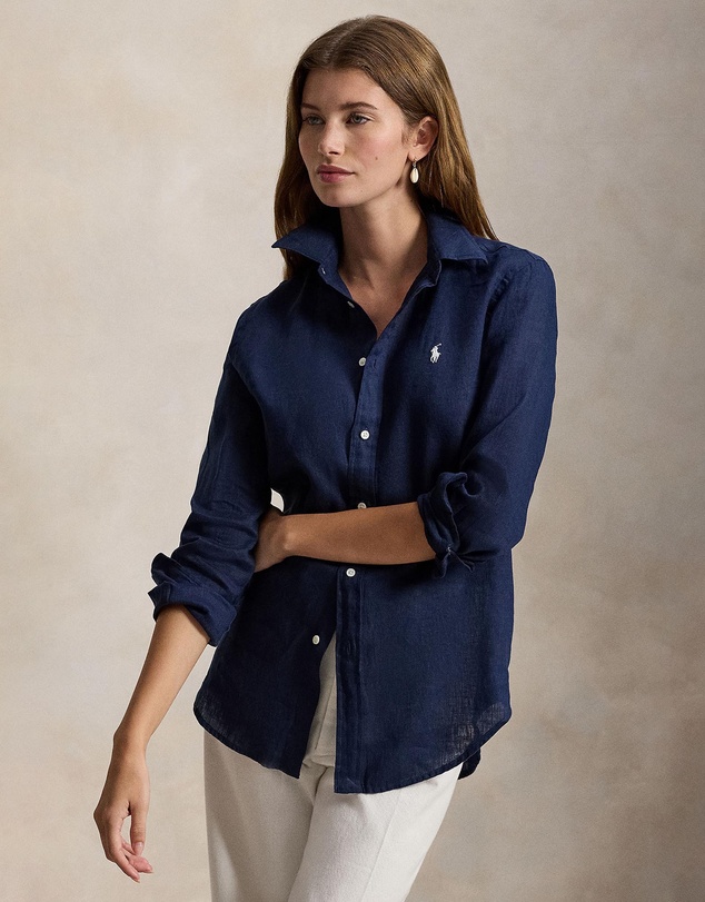 Polo Ralph Lauren - Classic Fit Linen Shirt - The ICONIC Exclusive