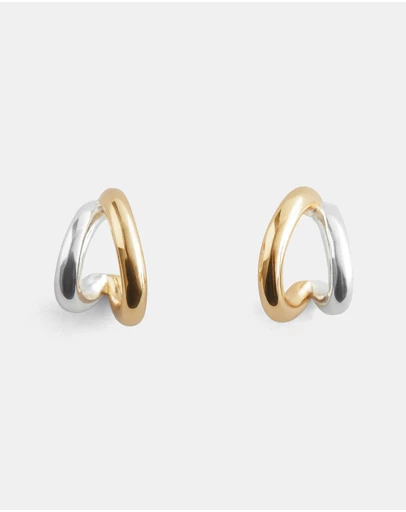 & Other Stories - Double Hoop Earrings