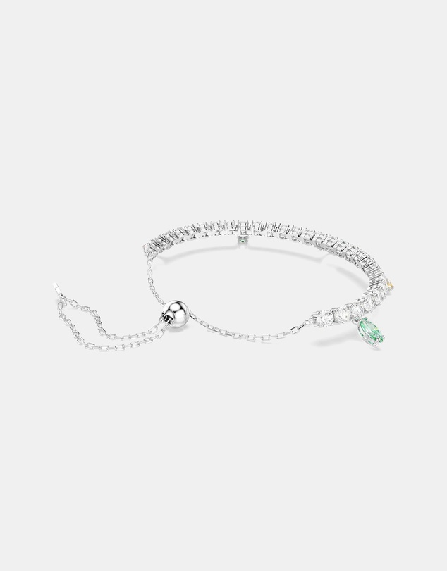 Swarovski - Ariana Grande X Swarovski Bracelet, Mixed Cuts, Multicolored, Rhodium Plated