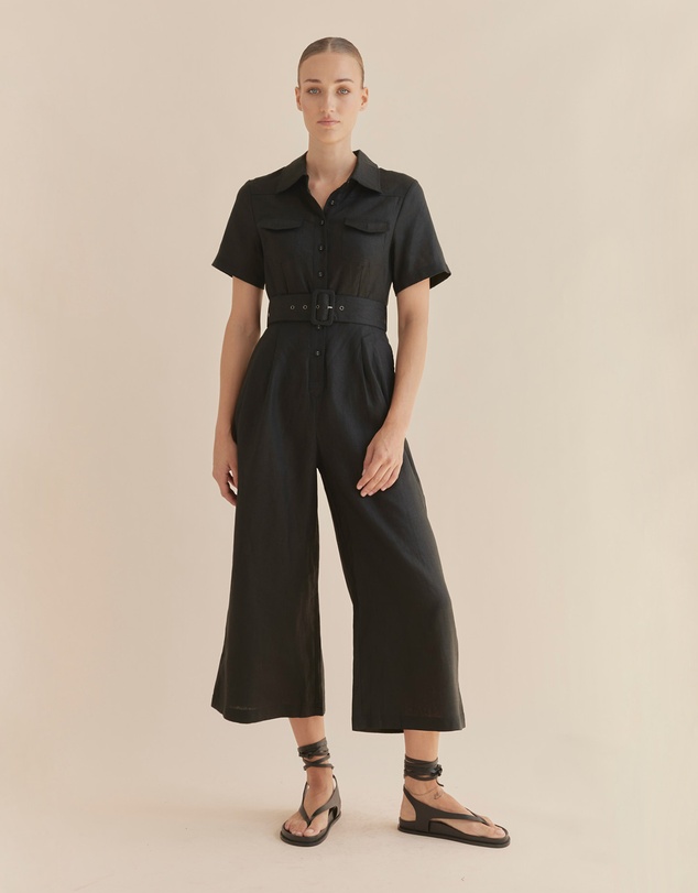Amelius - Portsea Linen Jumpsuit