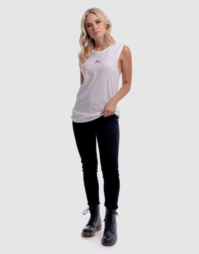 DVNT - Bloom Embroidery Tank