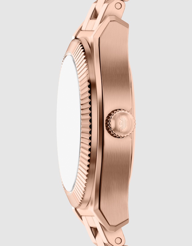 Emporio Armani - Rose Gold Analogue Watch