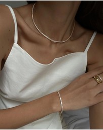 SAINT VALENTINE - The Aspen Tennis Set - Gold