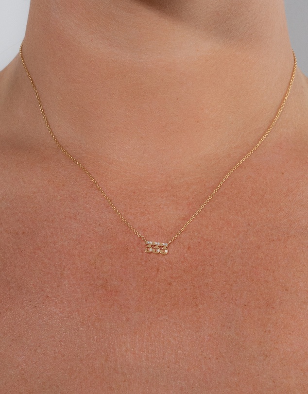 YCL  - 333 Angel Number Necklace
