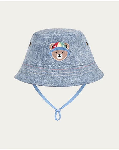 Huxbaby - Dreamy Denim Bucket Hat - Babies