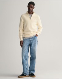Gant - Casual Cotton Half-Zip Knit