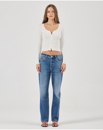 Rolla's - Maddison Button Up LS Top