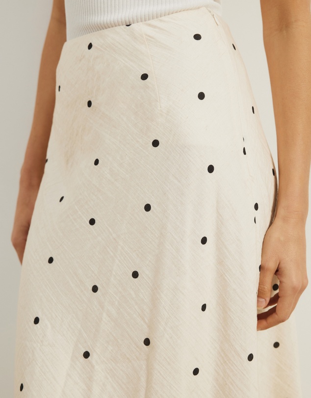 Atmos&Here - Anne Polka Dot Maxi Skirt