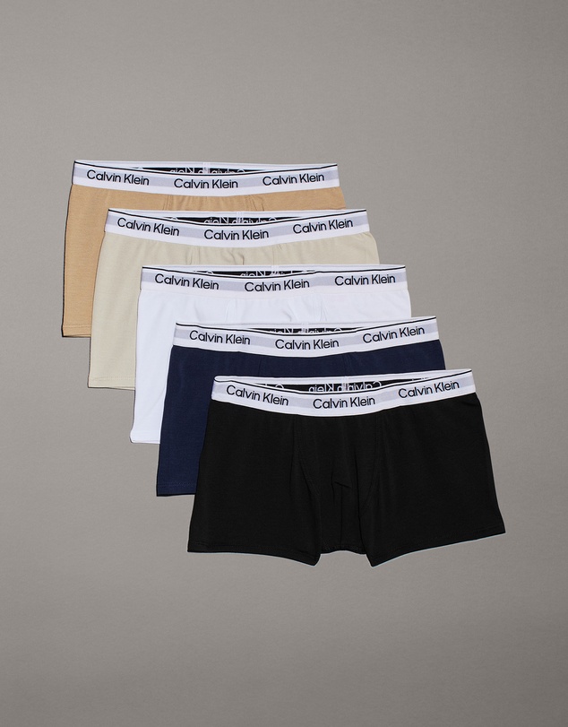 Calvin Klein - Modern Cotton 5 Pack Boys Trunks