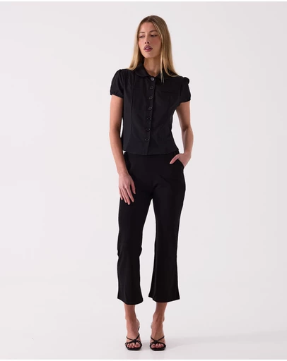 Style Addict - Camille Cropped Flare Pant