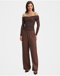 Forever New - Enya Elastic Wide Leg Pants
