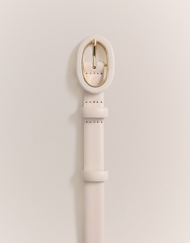 Trenery - Onna Belt in Marshmallow