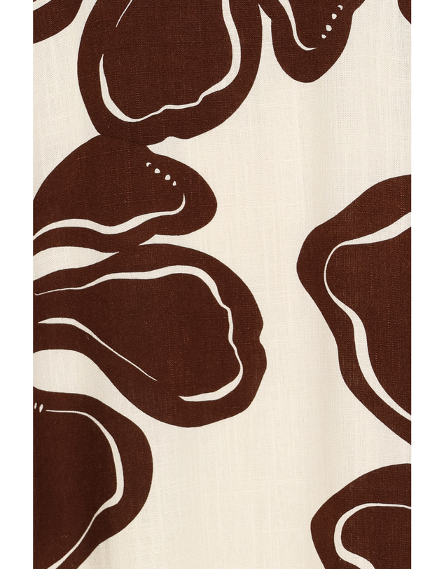 Petal & Pup - Navina Maxi Dress - Brown Floral