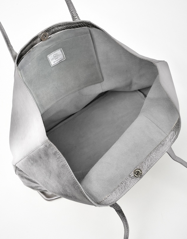 Cobb & Co - Elara Metallic Leather Tote
