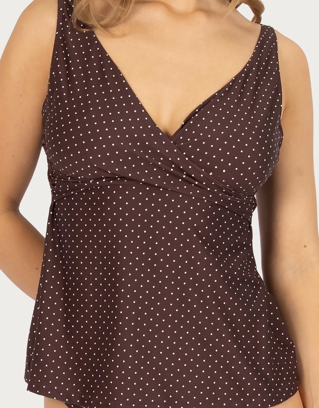 Baku Swimwear - Sundancer D/E Cup Flared Singlet Top