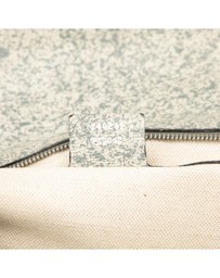 Pre-Loved by Azura Reborn - Pre-Loved Large Speckled Leather New Bamboo Top Handle Bag