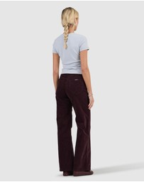 Rolla's - Sailor Scoop Jean Long - Velvet Dark Cherry