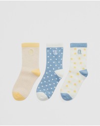 Country Road - Cr Sock Pack Of 3
