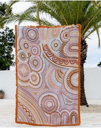 Good Throw Co - The Sun & The Seven Sisters Art Throw Rug
